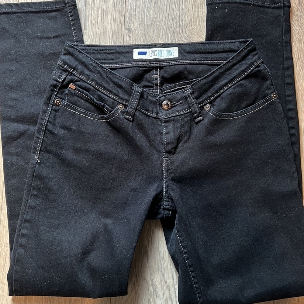LEVI’S Bold Curve Mid Rise Modern Fit Skinny Jeans Size 7S - Picture 6 of 16